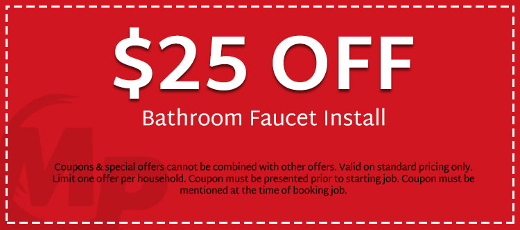 discount on bathroom faucet installation in San Francisco, CA