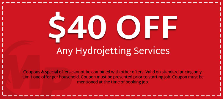 discount on any hydrojetting services in San Francisco, CA